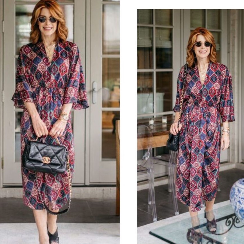 NWT Anthropologie Miska Midi Dress Size Small. 1068